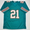 thumbnail image 4 of Autographed/Signed Jordan Poyer Miami Teal Football Jersey Beckett BAS COA, 4 of 4