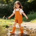 thumbnail image 5 of SUYIDA Waterproof Mid Calf Boots for Kids Lightweight Non Hiking Camping Wading Shoes Back to School Outdoor Footwear Boots, 5 of 6