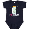 thumbnail image 3 of Inktastic I Love Summer Cute Fireflies Boys or Girls Baby Bodysuit, 3 of 5
