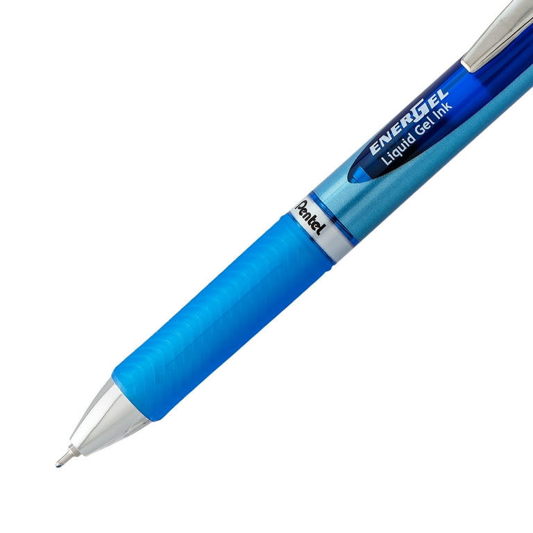 Energel Rtx Gel Pen, Medium 0.7 Mm Needle Tip, Blue Ink, Liquid