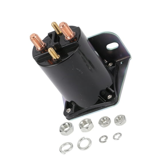 Unique Bargains Golf Cart Starter Solenoid Relay for Yamaha G8 G9 G11 G14 G16 G20 Gas 4-Cycle 12V 4 Terminal Relay