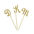 thumbnail image 3 of Darling Souvenir| Custom Initials Wedding Cupcake Toppers| Personalized Party Dessert Decorations - Pack Of 20, 3 of 3