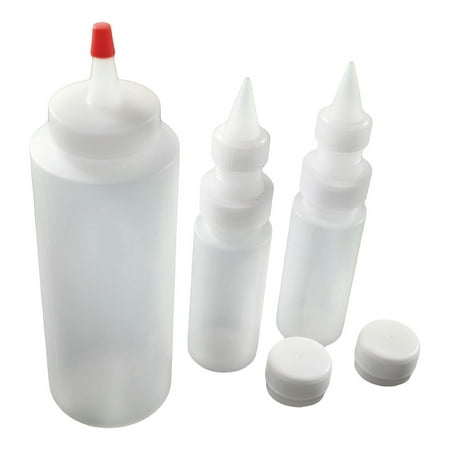 Fox Run Decorating Cake Icing Frosting Plastic Squeeze Dispensing Bottles