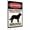 Color 552, variant on Funny Dog Warning Metal Tin Signs Wall Art Decor Property is Protected By a Labrador Retriever Sign for Home Decor Gifts to Indoor and Outdoor Use - 8x12 Inch