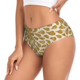 thumbnail image 2 of Balery Gold Drops Ropa Interior de Algodón para Mujer con Dibujo – Braguitas Cómodas y Elásticas, Estilo Clásico-X-Large, 2 of 5
