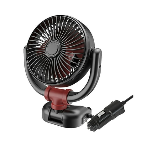 

Car Mounted Fan Large Truck Small Van Single Head Vehicle Powerful Silent Car Electric FanI653