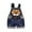 Dark Blue, variant on Hifoo Toddler Baby Girls Boys Denim Suspender Jeans Overalls Jean Overall Summer For Baby Girl Boy With Cute 3D Soft Dailywear