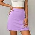 thumbnail image 2 of UJNDER Women's Athletic Skirt For Running Tennis Workout High Waisted Lightweight Comfortable Stretchy Sports Purple L, 2 of 6