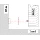 thumbnail image 3 of Promoción, Tope de puerta, Tope de puerta cilíndrico, Tope de puerta de acero inoxidable, Protector de soporte de puerta sólido (200mm, 1 unidad), 3 of 5
