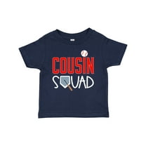Inktastic Cousin Squad Baseball and Bat Boys or Girls Baby T-Shirt