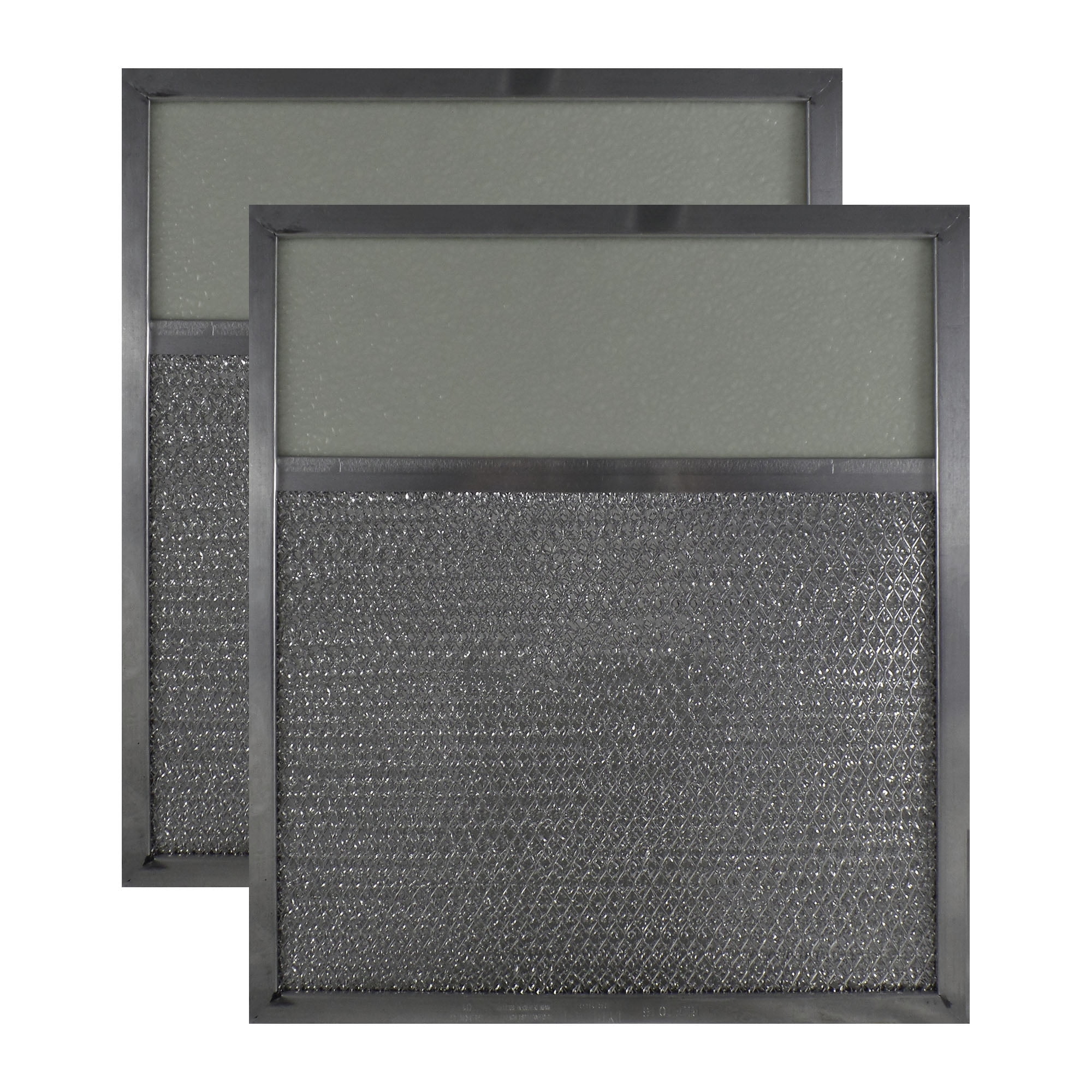 2Pack Air Filter Factory AFF128L2 103/4 x 113/4 x 7/16 Aluminum Lens Grease Filters