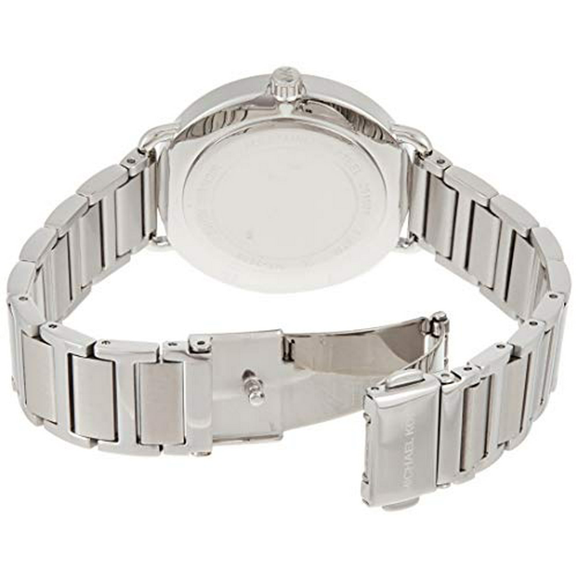 Michael Kors Women s Portia MK3638 Silver Stainless Steel Swiss Parts Quartz Fashion Watch Walmart