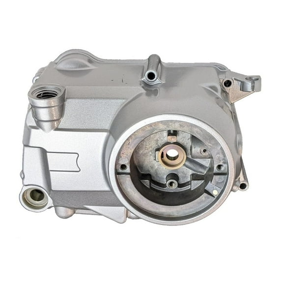 Right Side Engine Motor Cover (Clutch Cover) Aluminum Alloy for 110cc, 125cc Lifan Zongshen Kick Start Dirt Pit Bike (Silver)