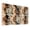 Color 2, variant on Leopard 8 Pack Art Acoustic Panels Sound Absorbing Animal Print Patchwork Earth Tones Leopard Giraffe Decorative Soundproof Wall Panels Self Adhesive for Nursery Game Room Bedroom 48"x32"