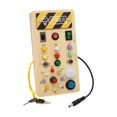 thumbnail image 1 of Tablero ocupado para niños pequeños, habilidades motoras finas, juguete artesanal de madera sensorial de aprendizaje, juguete de viaje para Estilo C, 1 of 8