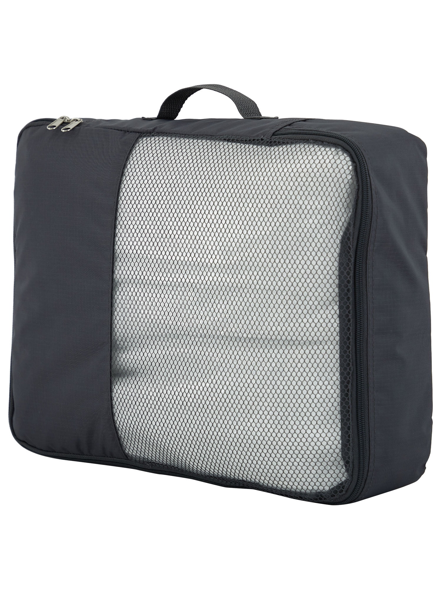 Travelers Club 3-Piece Rolling Soft Side Travel Luggage Set - Forged Iron Gray
