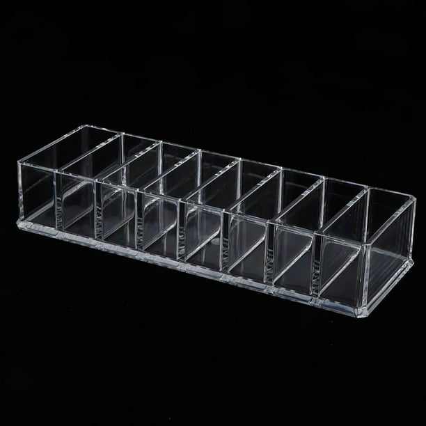 Organizador de Maquillaje Acrílico Perfecl Caja de Almacenamiento 8 Espacios