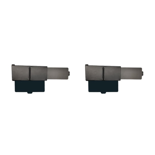 Extensión de parasol para coche Speravity desmontable telescópico a prueba de sol Tipo 1 Negro 2piezas