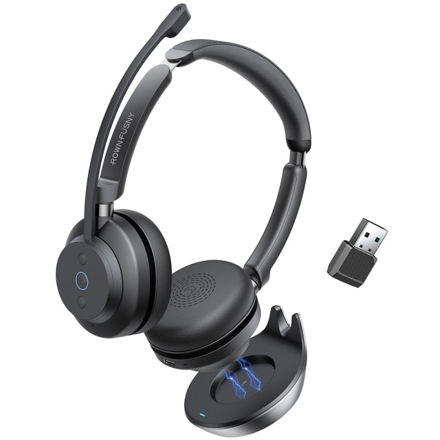 Auriculares inalámbricos Bluetooth Rownfusny con micrófono con cancelación de ruido