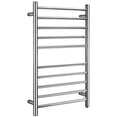 thumbnail image 2 of ANZZI Bali Series 10-Bar Stainless Steel Wall Mounted Towel Warmer in Polished Chrome, 2 of 3