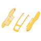 thumbnail image 1 of Cubierta de llave Unique Bargains llavero Carcasa para coche Amarillo, 1 of 6