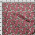 thumbnail image 4 of oneOone Cotton Poplin Twill Pink Fabric Floral Craft Projects Decor Fabric Printed By The Yard 56 Inch Wide, 4 of 5
