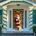 thumbnail image 6 of LmnLft Santa Claus Christmas Door Hanging, 35x72 Inch Holiday Banner for Seasonal Decoration, 6 of 6