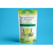 Lemongrass Tea - 50 Pyramid Corn Fiber Teabags- 100% Sun Dry Cut and Sift Tea Leaves in Pyramid Teabags- 100% Natural Taste and Organic