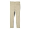 thumbnail image 2 of French Toast Girls School Uniform Adjustable Waist Stretch Twill Skinny Pants, Sizes 4-20 & Plus, 2 of 3