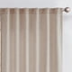 thumbnail image 1 of Cortinas de Lino Jinchan 213 cm Longitud Marrón Topo 2 Paneles, 1 of 8