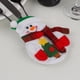 thumbnail image 4 of Portacubiertos Wosthever Suministros de vacaciones Tamaño compacto DIY Decoraciones para fiestas Muñeco de nieve, 4 of 6