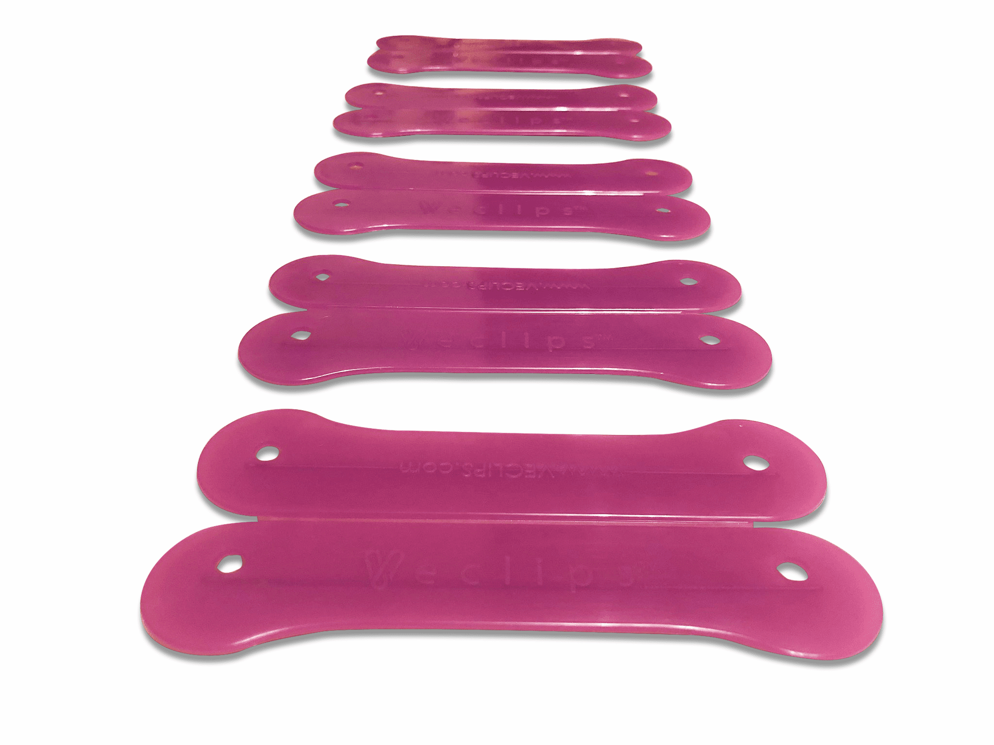 VeClip Large Unique Snack Bag Clip Purple 5 pcs