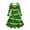 Green, variant on XEGLSBU Girls Dresses Size 14-16 Fall Kids Toddler Baby Girls Spring Autumn Print Christmas Ruffle Long Sleeve Princess Dress Girls Dresses Size 14-16 Red Size 10-13 Years