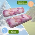 thumbnail image 5 of HUIACONG Star Marble Pattern Golf Cart Seat Covers, All Weather Easy Installation Golf Cart Seat Towel Blanket for 2 Person Golf Carts, 5 of 7