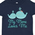 thumbnail image 4 of Inktastic My Meme Loves Me Whale Grandchild Boys or Girls Toddler T-Shirt, 4 of 5