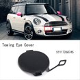 thumbnail image 3 of Front Bumper Tow Hook Cap Towing Eye Cover For BMW MINI R55-R57, 3 of 5