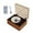 Brown, variant on Vintage Leather CD Player Two-Way Bluetooth 5.0 Built-In Speaker Portable Rechargeable ,Multi-Functional