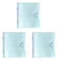 thumbnail image 1 of 3 Pcs Mini Photo Album, 36 Pockets 4x4 Kpop Photocard Holder, Blue, 1 of 7