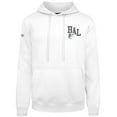 thumbnail image 2 of Men's Levelwear White Baltimore Orioles Podium Grain Hoodie, 2 of 3