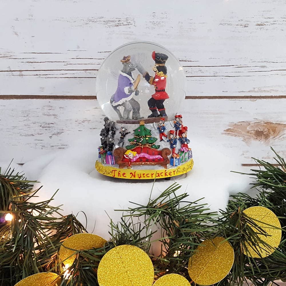 Holiday Tree, Train and Nutcracker Bundt Cake Snow Scene