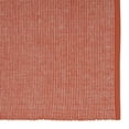 thumbnail image 3 of Contemporary Home Living Ribbed Variegated Cotton Placemats - 19" - Yam Orange and White - Set of 6, 3 of 3