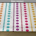 thumbnail image 6 of Ambesonne Colorful Place Mats Set of 4, Half Toned Polka Dots, Standard Size, Multicolor, 6 of 6