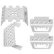 thumbnail image 1 of Placa Protectora de Chasis RC Fugacal de Acero Inoxidable Color Plata, 1 of 8