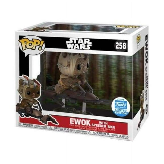 Ewok with Speeder Bike Star Wars Pop 258