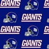 NFL New York Giants 58" 100% Cotton Sports Logo Craft Fabric By the Yard, Multi-color