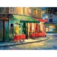 thumbnail image 3 of Liu, Haixia 14x12 Black Modern Framed Museum Art Print Titled - Red and Green Cafe, 3 of 5