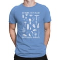 thumbnail image 2 of Expand Your Mind: Nature Design Men's T-shirt Carolina Blue, 2 of 3