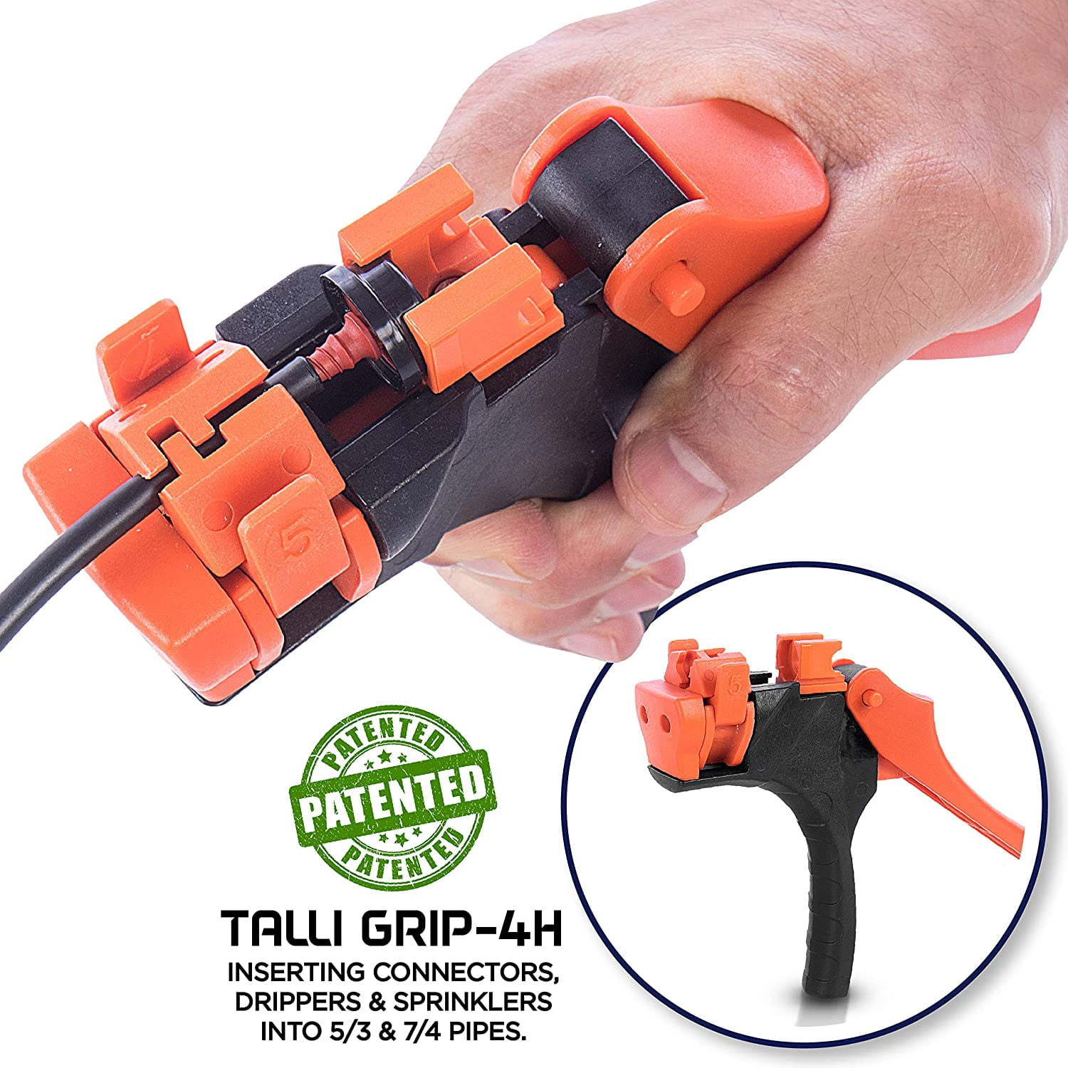 Al-Magor Talli Grip Insertion Tool - Drip Irrigation Punch Tool Kit 700011