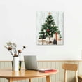 thumbnail image 5 of Fenyluxe Christmas Tree Presents Canvas Art Modern Prints for Home Decoration 16x20in, 5 of 5