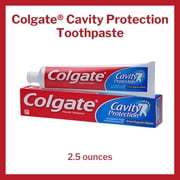 (24 pack) Colgate Cavity Protection Toothpaste with Fluoride, Minty Great Flavor, 2.5 oz Tube